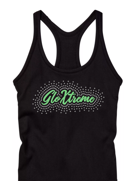 Glo Xtreme Rhinestone Team Tank