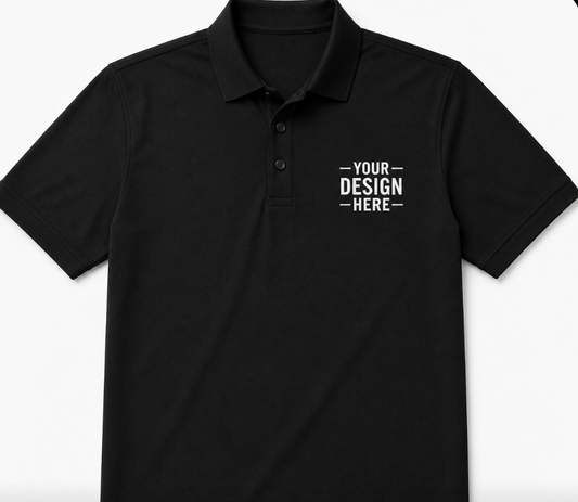 Custom Embroidered Polo Shirt – Logo or Personalized Design